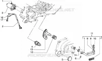 Motor de arranque-Palanca de arranque
