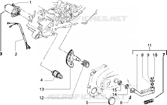 Motor de arranque-Palanca de arranque