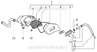Caja aire secundario