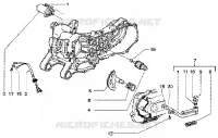 Motor de arranque-palanca de arranque
