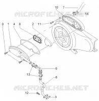 Caja aire secundario