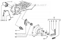 MOTOR DE ARRANQUE-PALANCA DE ARRANQUE