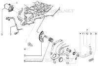 Motor de arranque - palanca de arranque