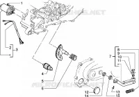 Motor de arranque-Palanca de arranque