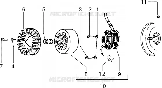 Volante magnetico