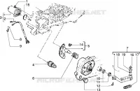 Motor de arranque-Palanca de arranque