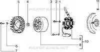 Volante magnetico