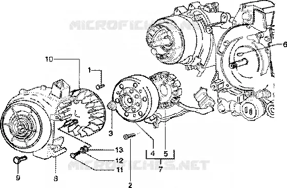 Volante magnetico