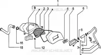 Caja aire secundario
