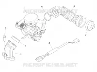 Carburador completo - Racord admisión