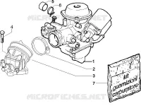 Carburador completo - Racord admisión