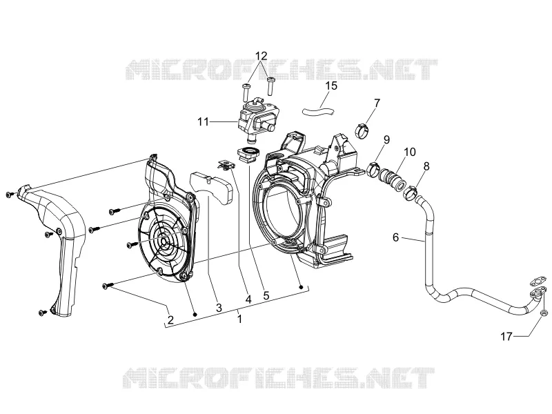 Caja aire secundario