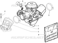 Carburador completo - Racord admisión