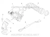 Carburador completo - Racord admisión