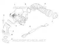 Carburador completo - Racord admisión