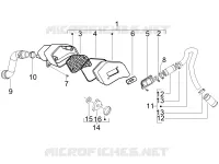 Caja aire secundario