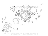 Carburador completo - Racord admisión