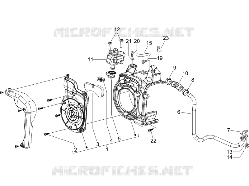 Caja aire secundario
