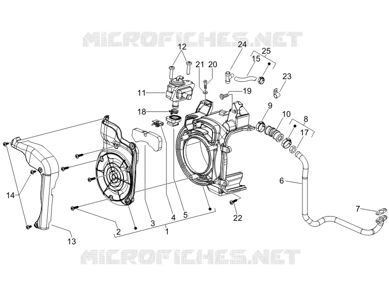 Caja aire secundario