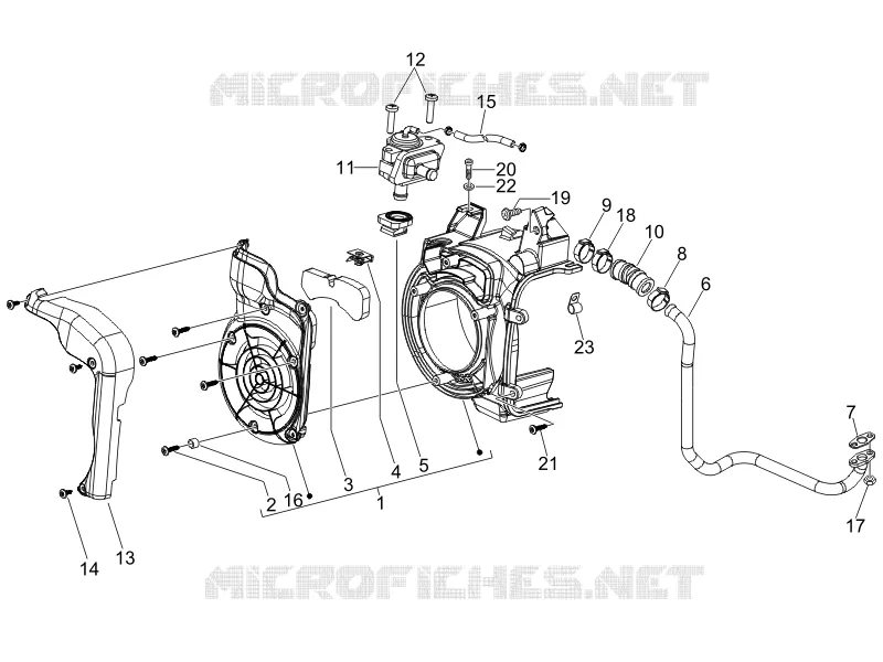 Caja aire secundario