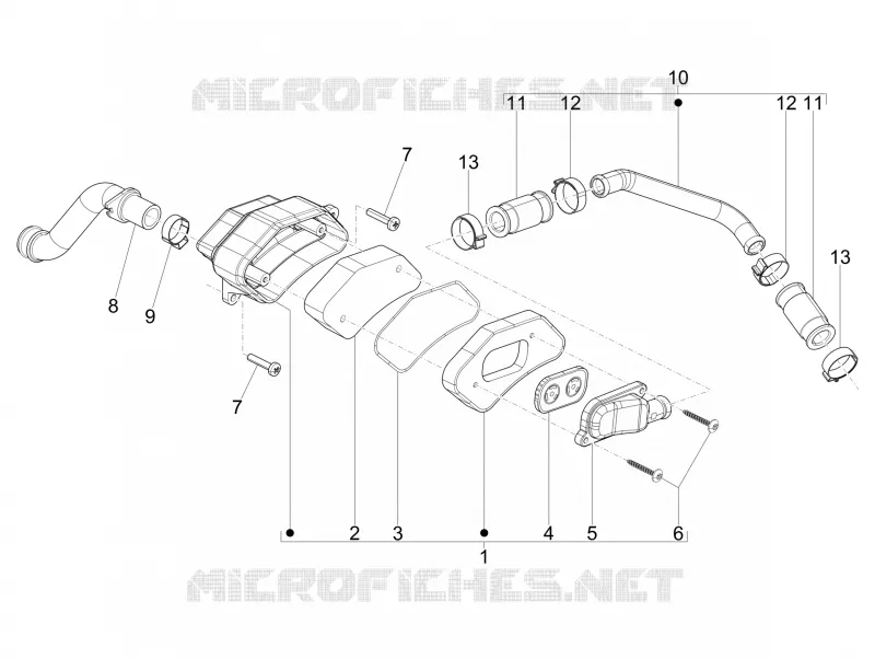 Caja aire secundario