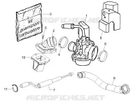 Carburador completo - Racord admisión