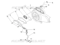 Caja aire secundario