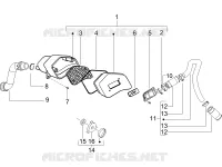 Caja aire secundario