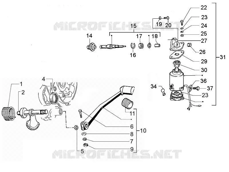 Arranque - Arranque electrico