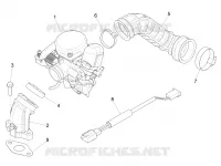 Carburador completo - Racord admisión