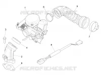 Carburador completo - Racord admisión