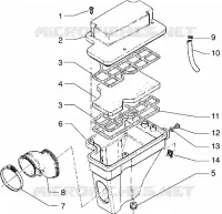 Caja depurador