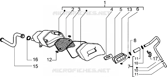 Caja aire secundario