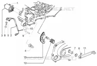 motor de arranque-palanca de arranque
