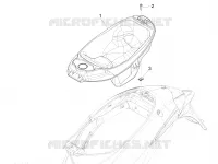 Alojamiento casco - Parte debajo sillìn