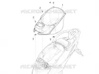 Alojamiento casco - Parte debajo sillìn