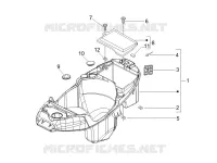 Alojamiento casco - Parte debajo sillìn