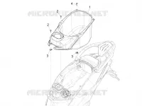 Alojamiento casco - Parte debajo sillìn