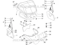 Cubierta trasera - Salpicador