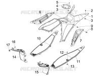 Cubierta central - Estribos