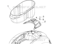 Alojamiento casco - Parte debajo sillìn