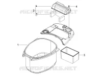 Alojamiento casco - Parte debajo sillìn
