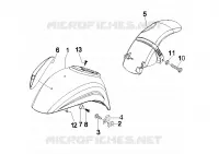 Alojamiento rueda - Guardabarros