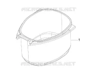 Alojamiento casco - Parte debajo sillìn