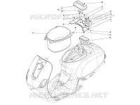 Alojamiento casco - Parte debajo sillìn
