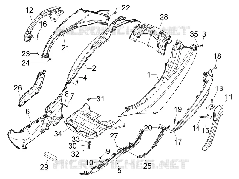 Cubiertas laterales - Spoiler
