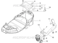 Alojamiento casco - Parte debajo sillìn