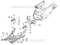 Cubierta central - Estribos