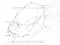 Alojamiento casco - Parte debajo sillìn