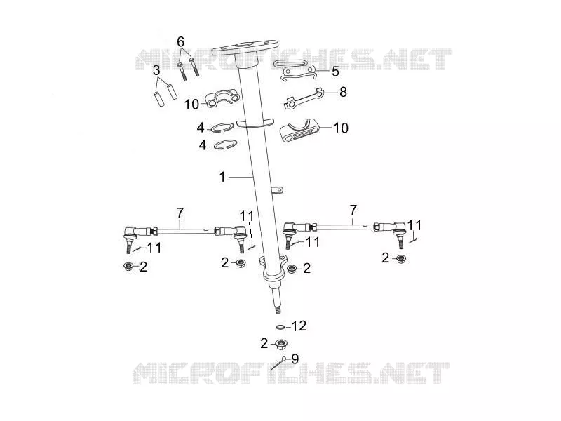 Articulación de la dirección